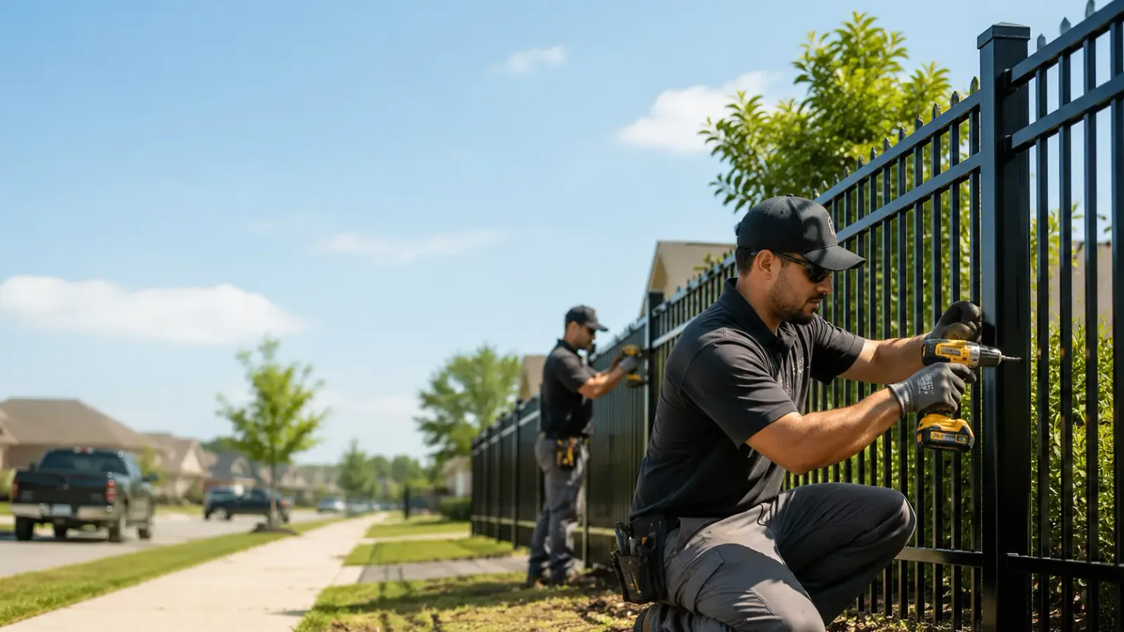 Metal Fence Installation in South Carver, MA